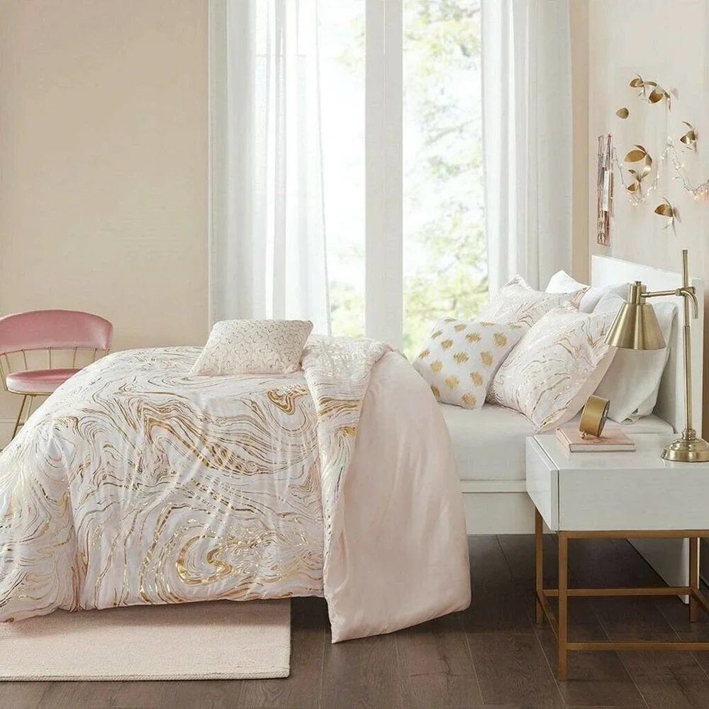 NEW Intelligent Design REBECCA Duvet Cover 4 Piece Set Twin/TwinXL